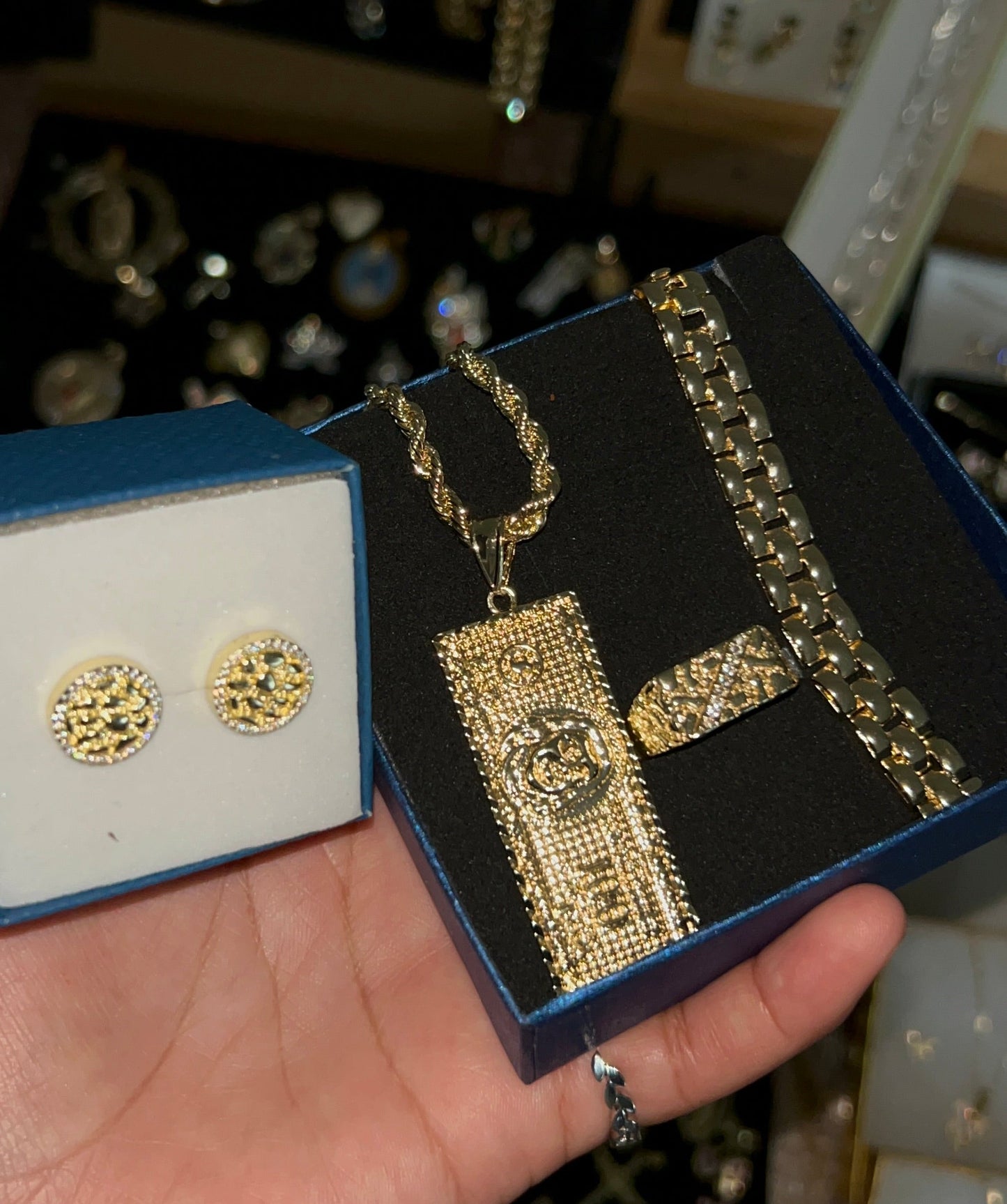 Cali men jewelry set