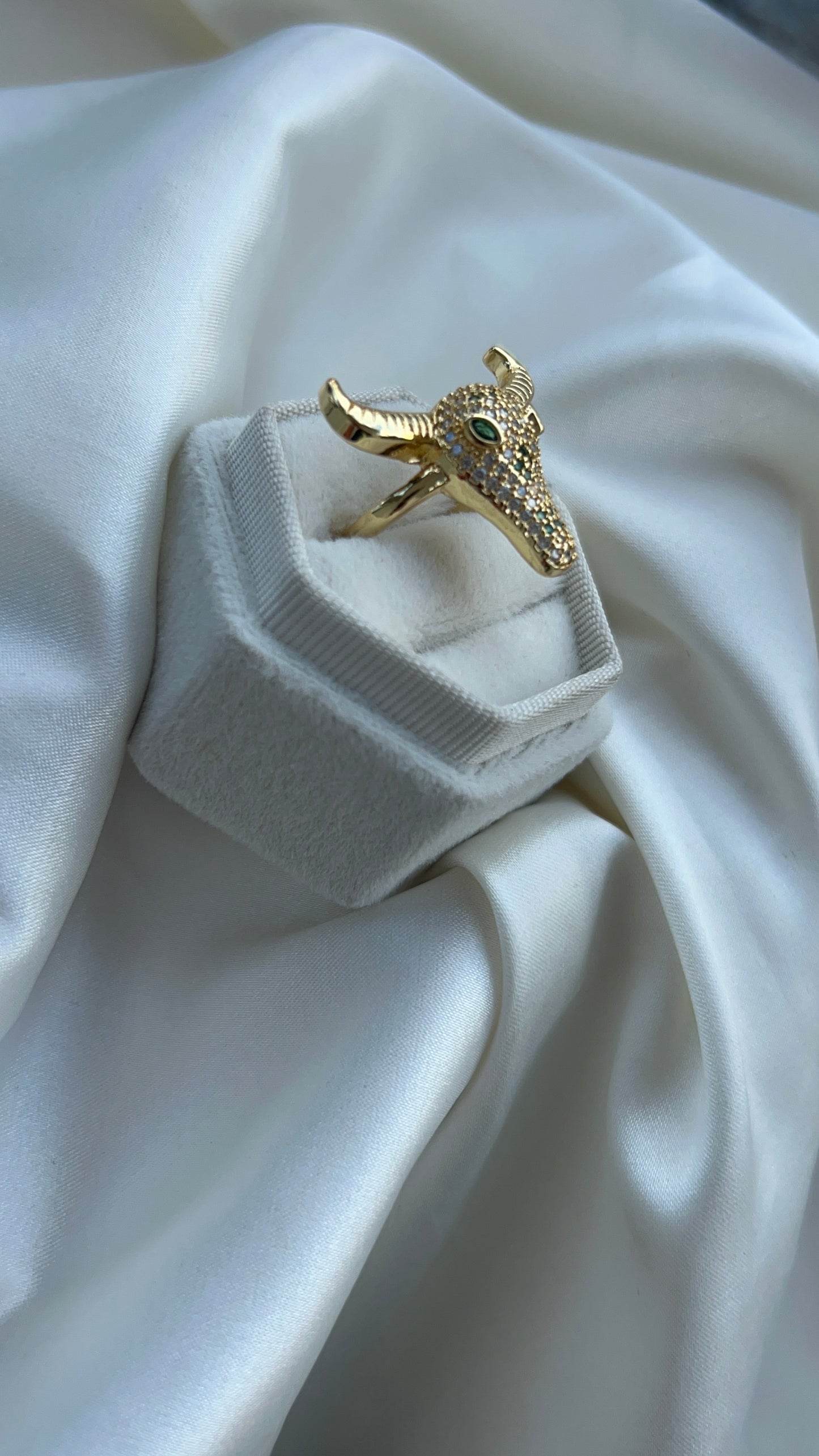 Bull grab adjustable ring