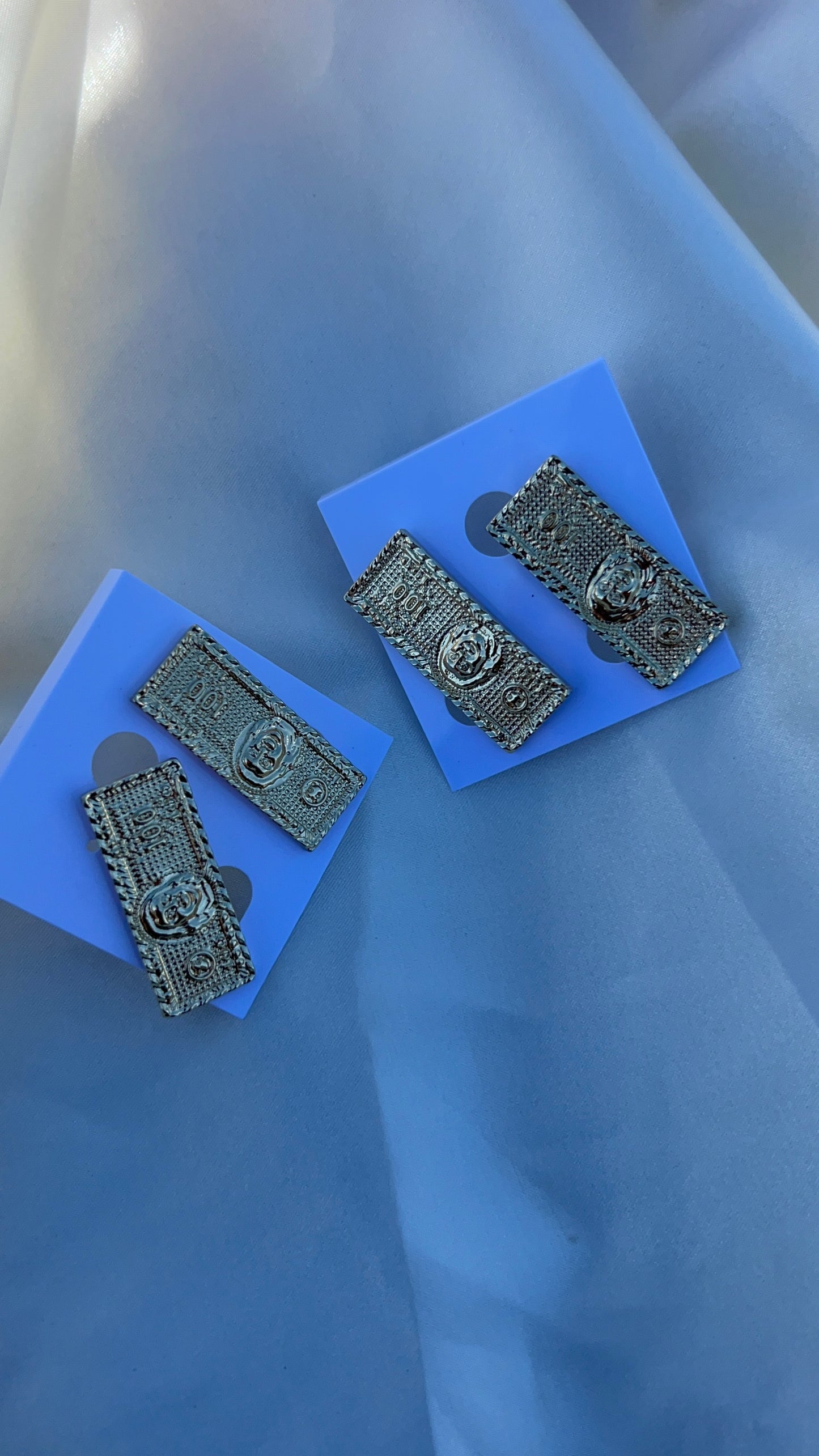 Money earrings