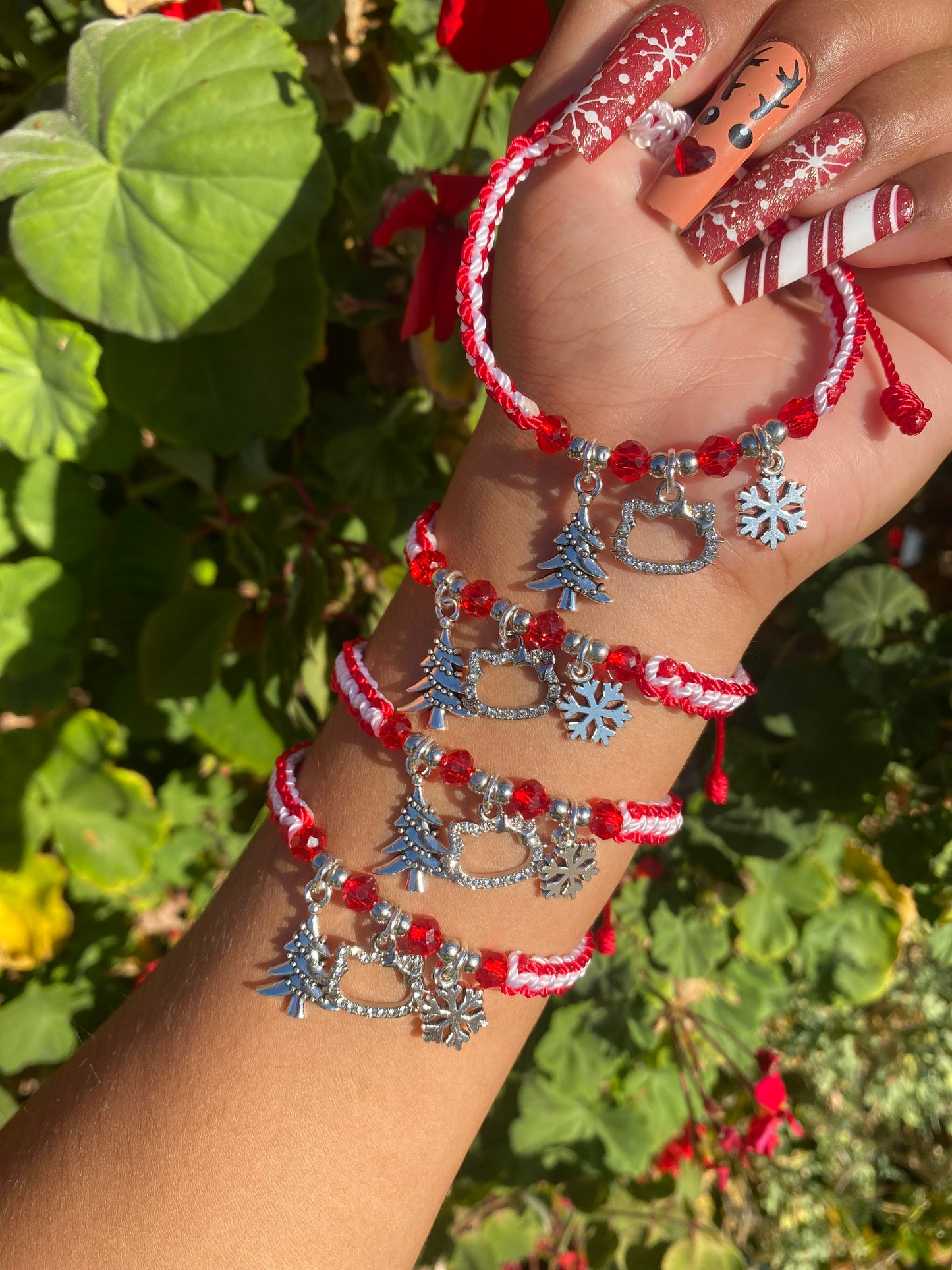 Hello kitty Christmas bracelet