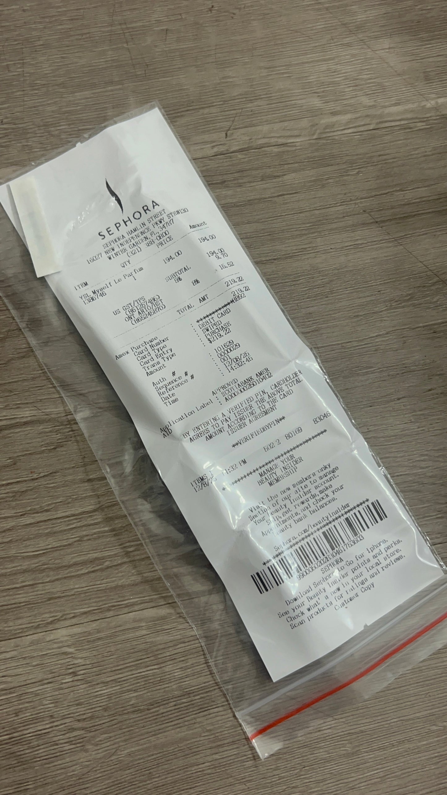 MYSLF Eau de Parfum – Yves Saint Laurent (YSL)