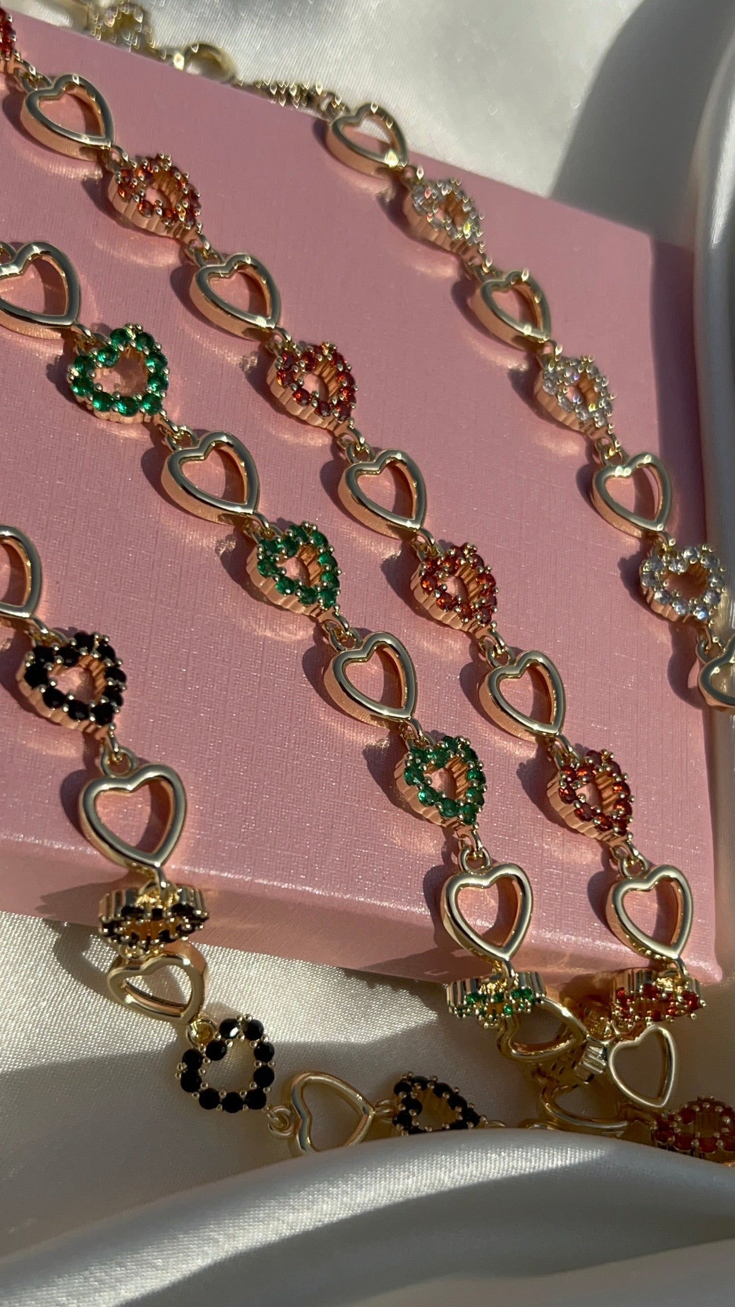 Corazon bling bracelet