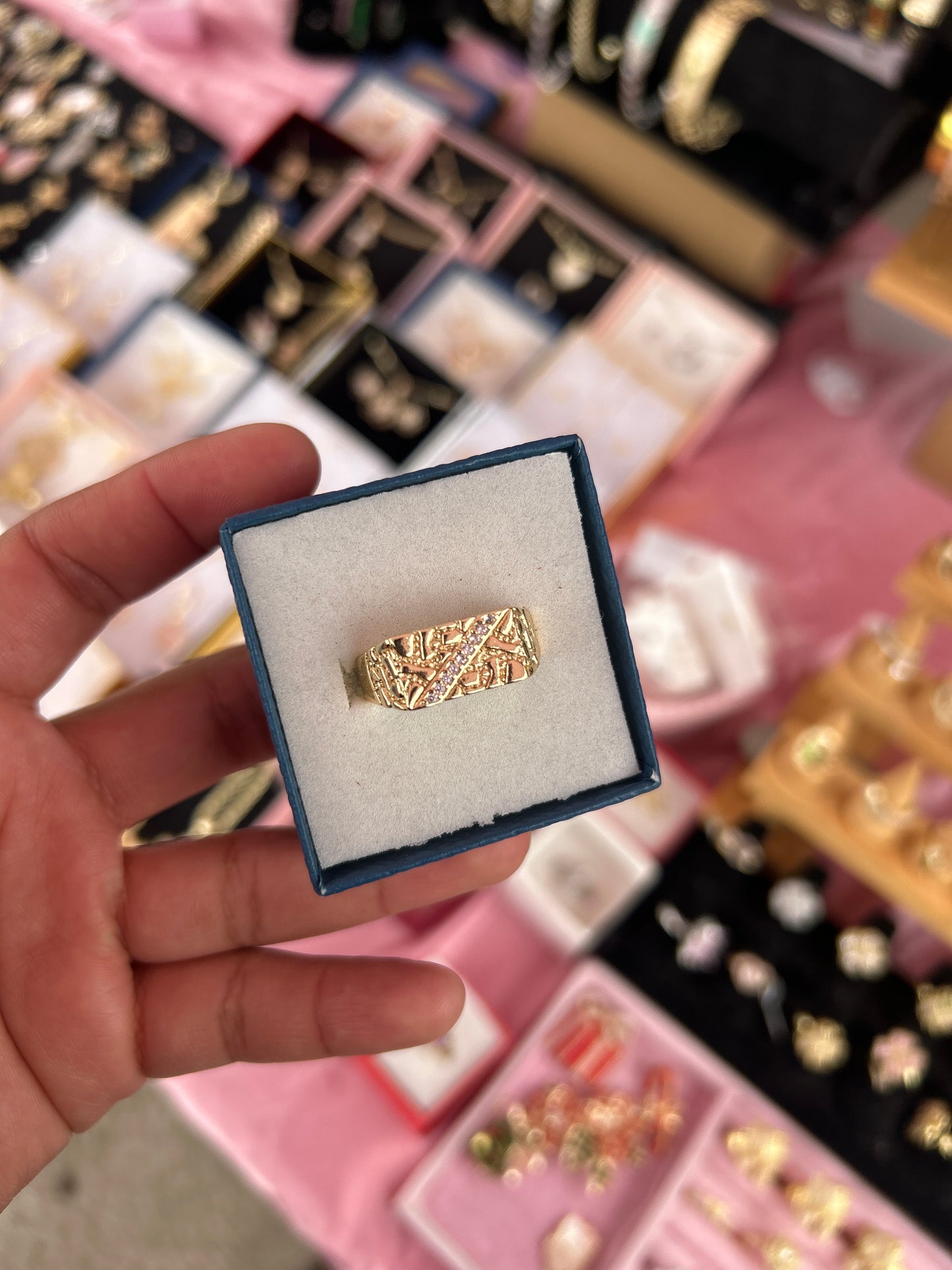 Men nugget ring