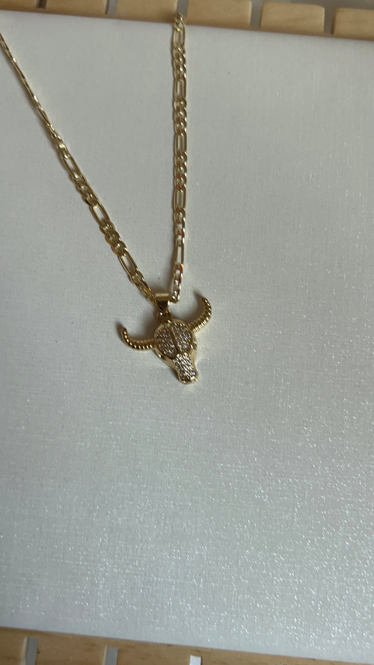 Bull necklace