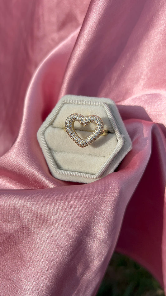 Bling girly ring