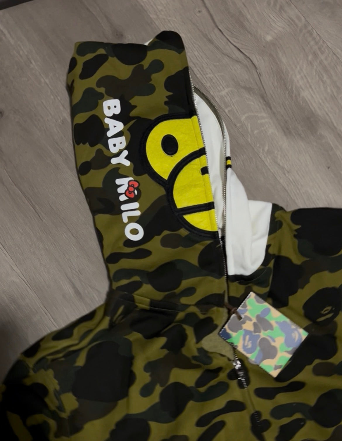 Hello kitty Bape hoodie