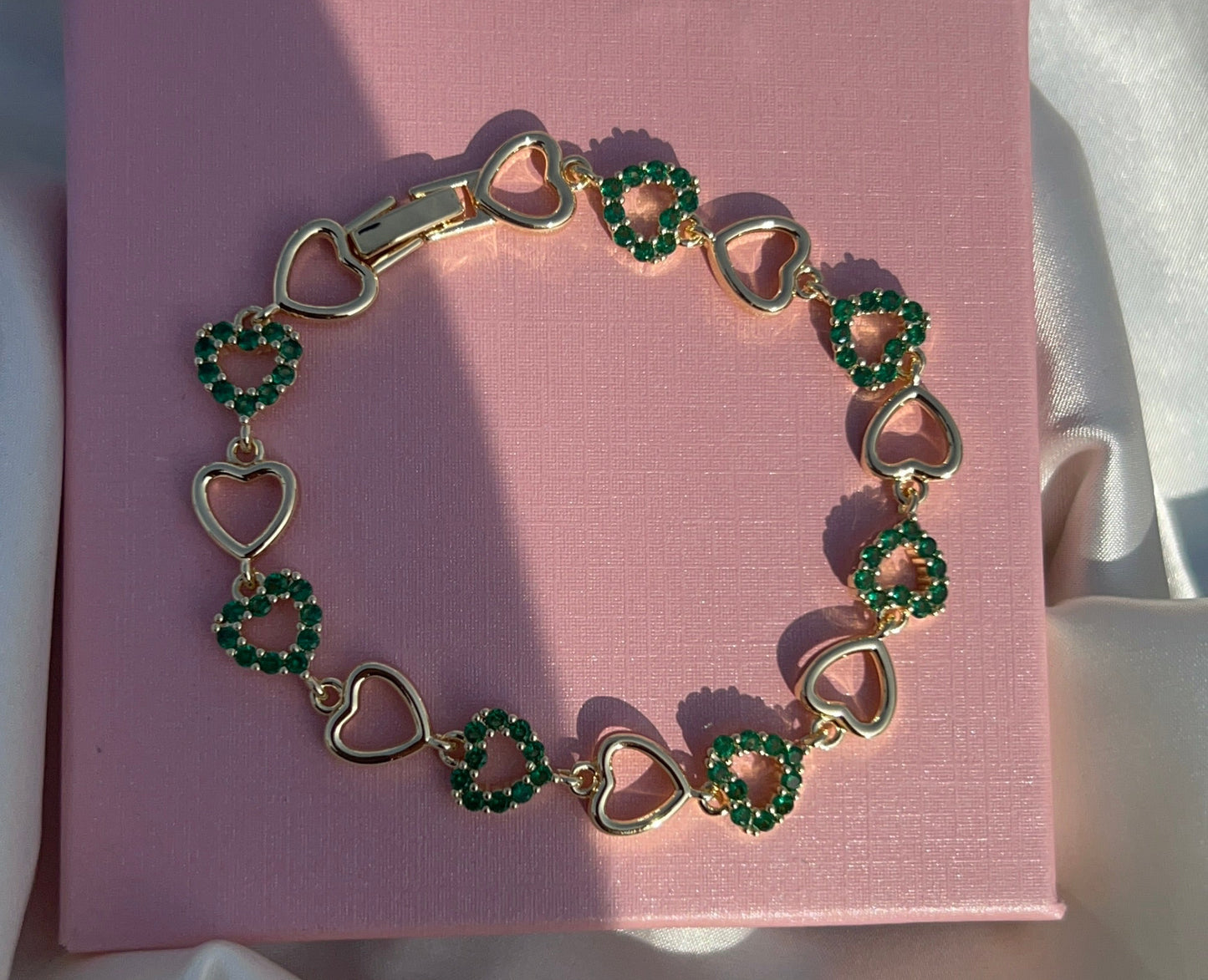 Corazon bling bracelet