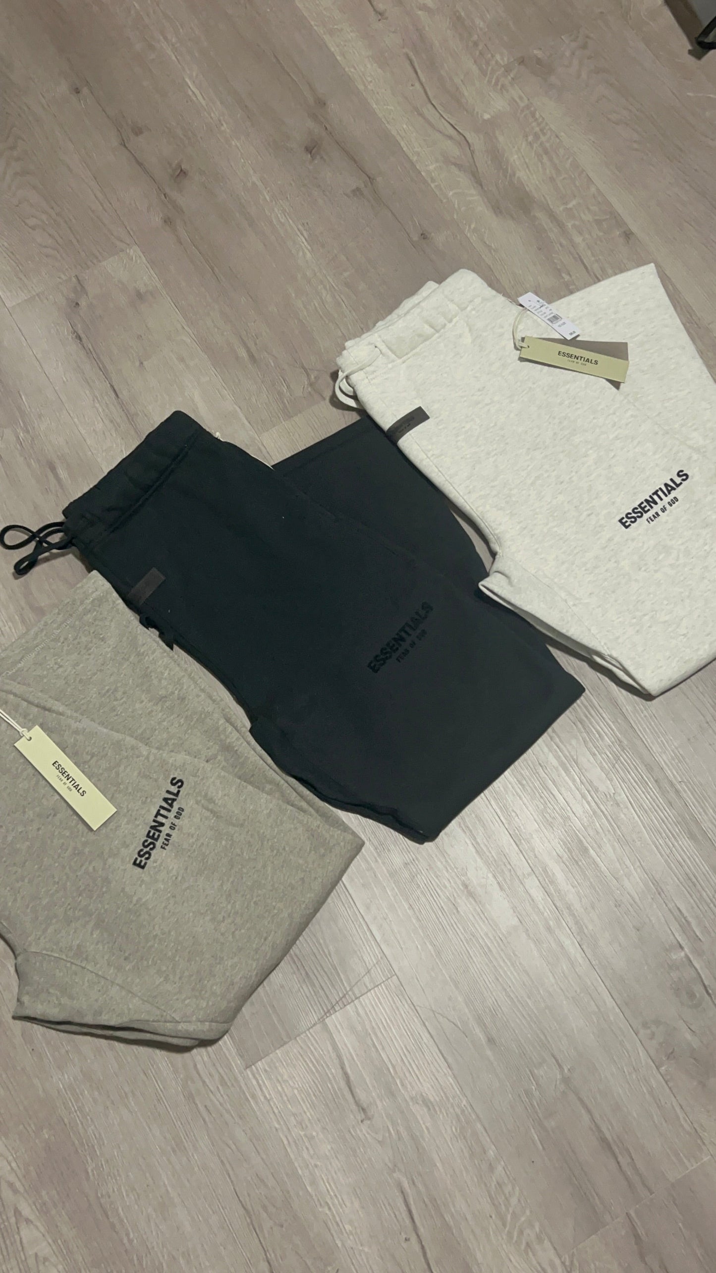 Fear of god flared sweats