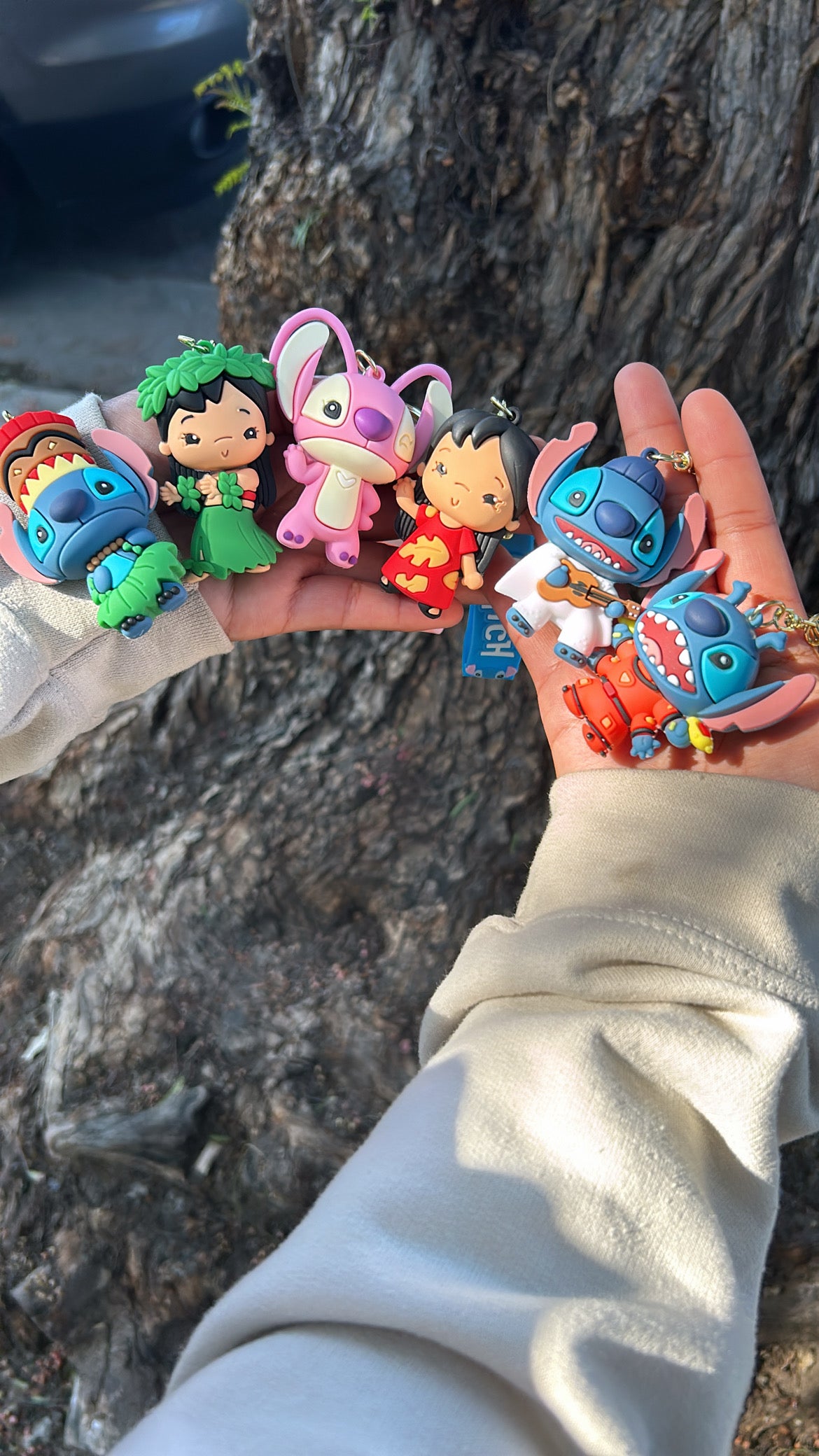Stitch keychains