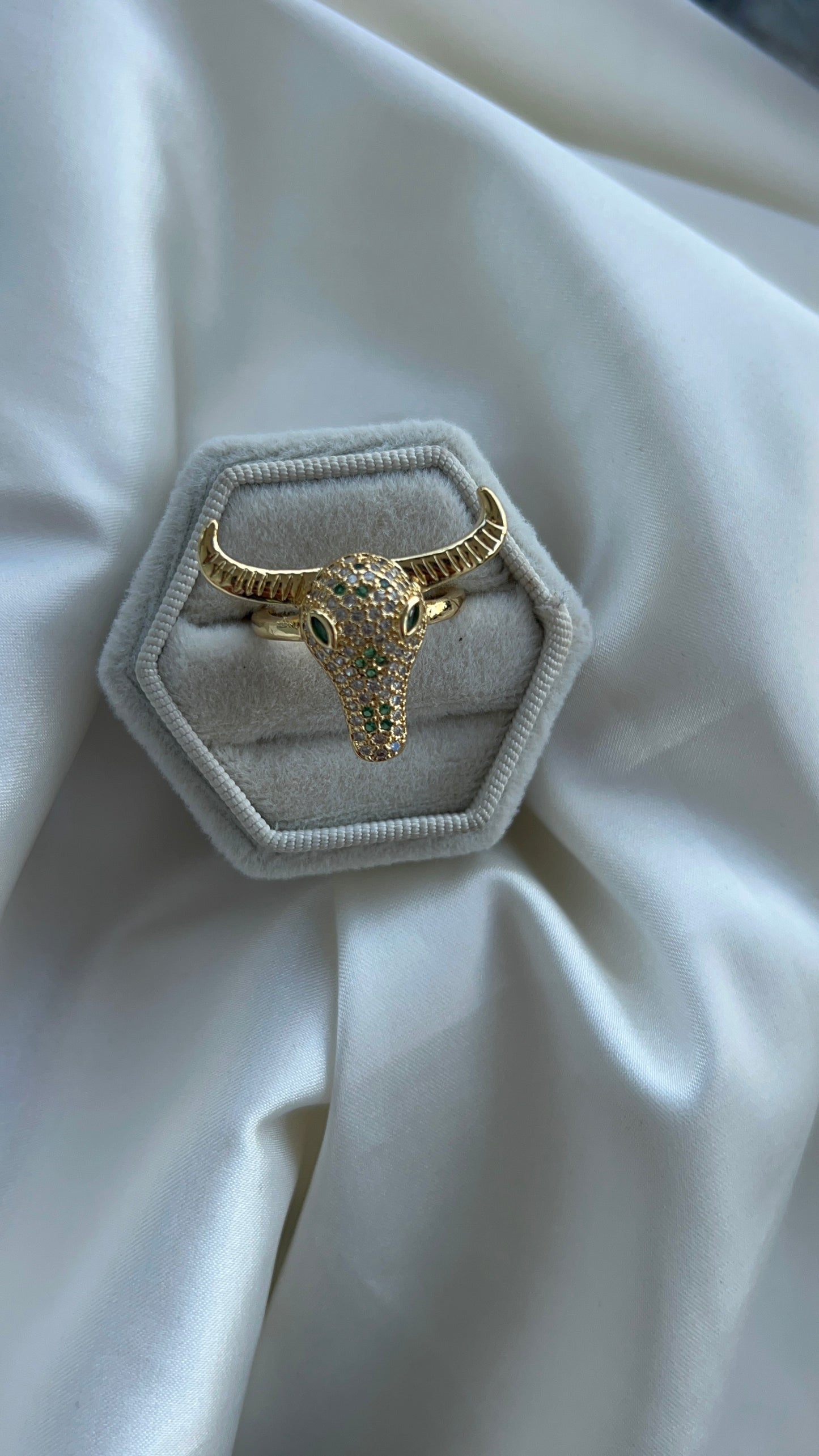 Bull grab adjustable ring