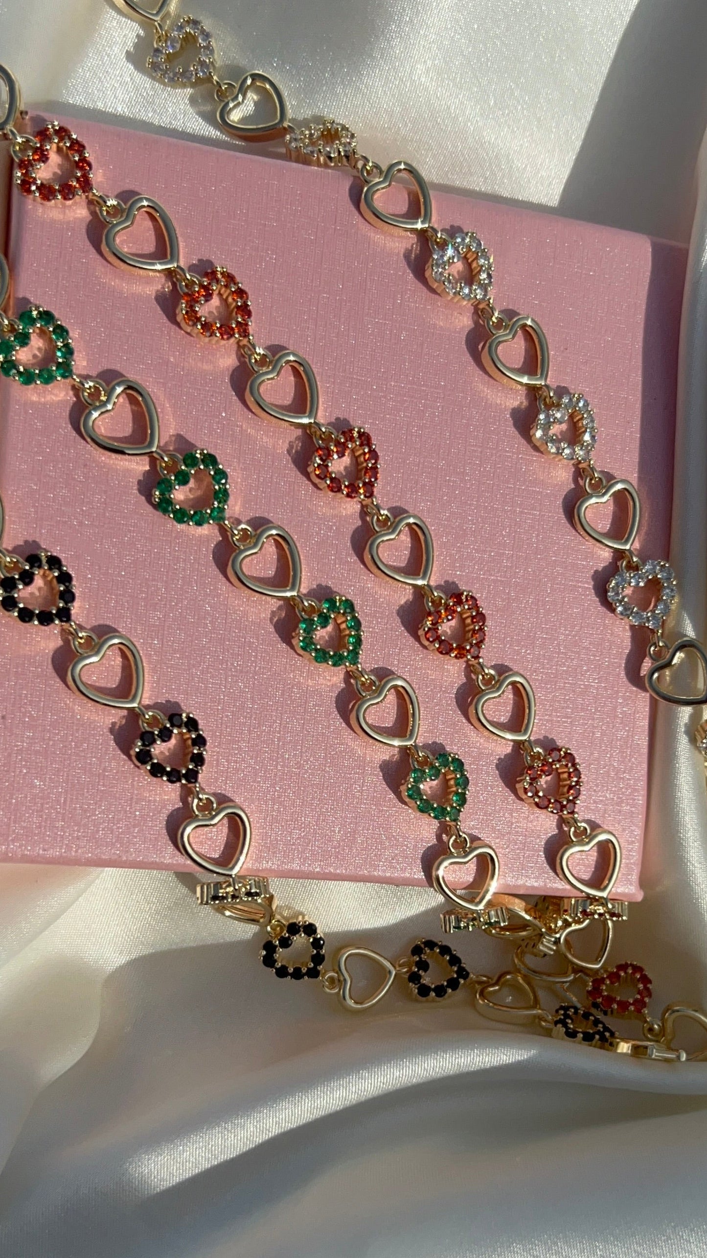 Corazon bling bracelet