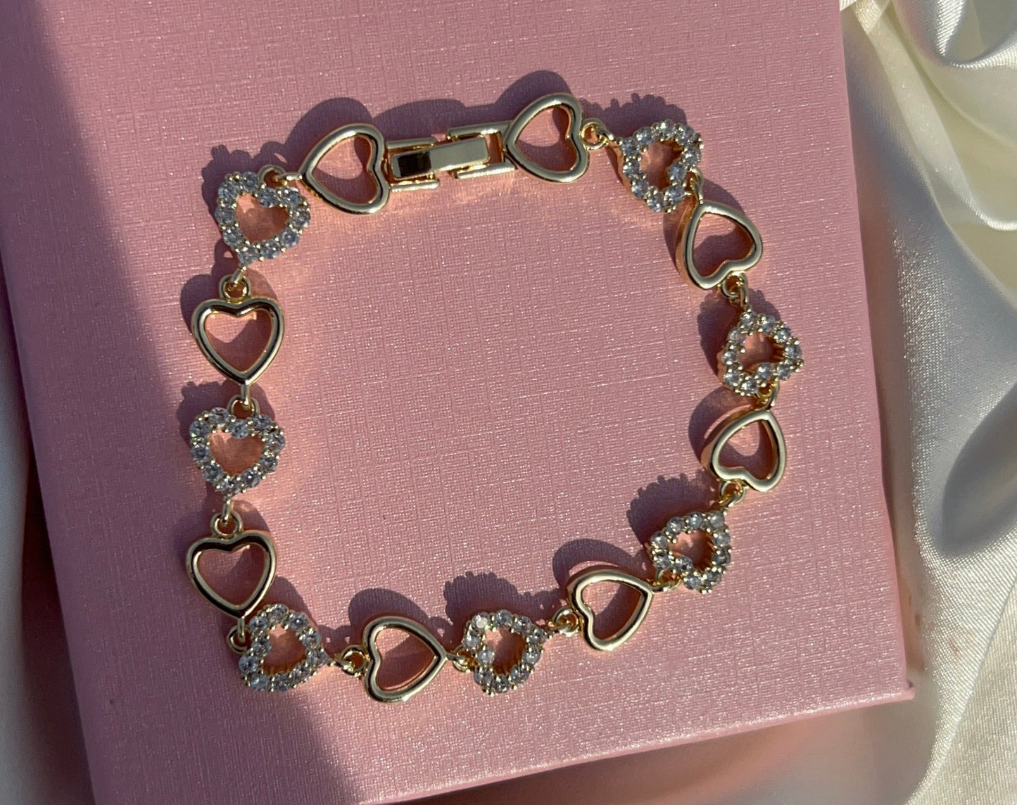 Corazon bling bracelet
