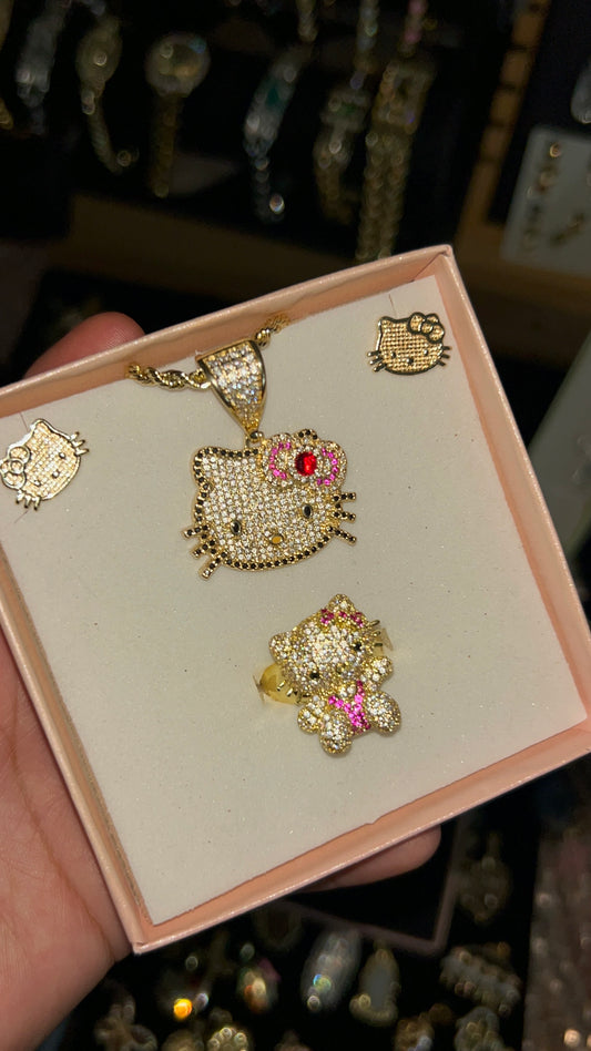 HK bling bling set