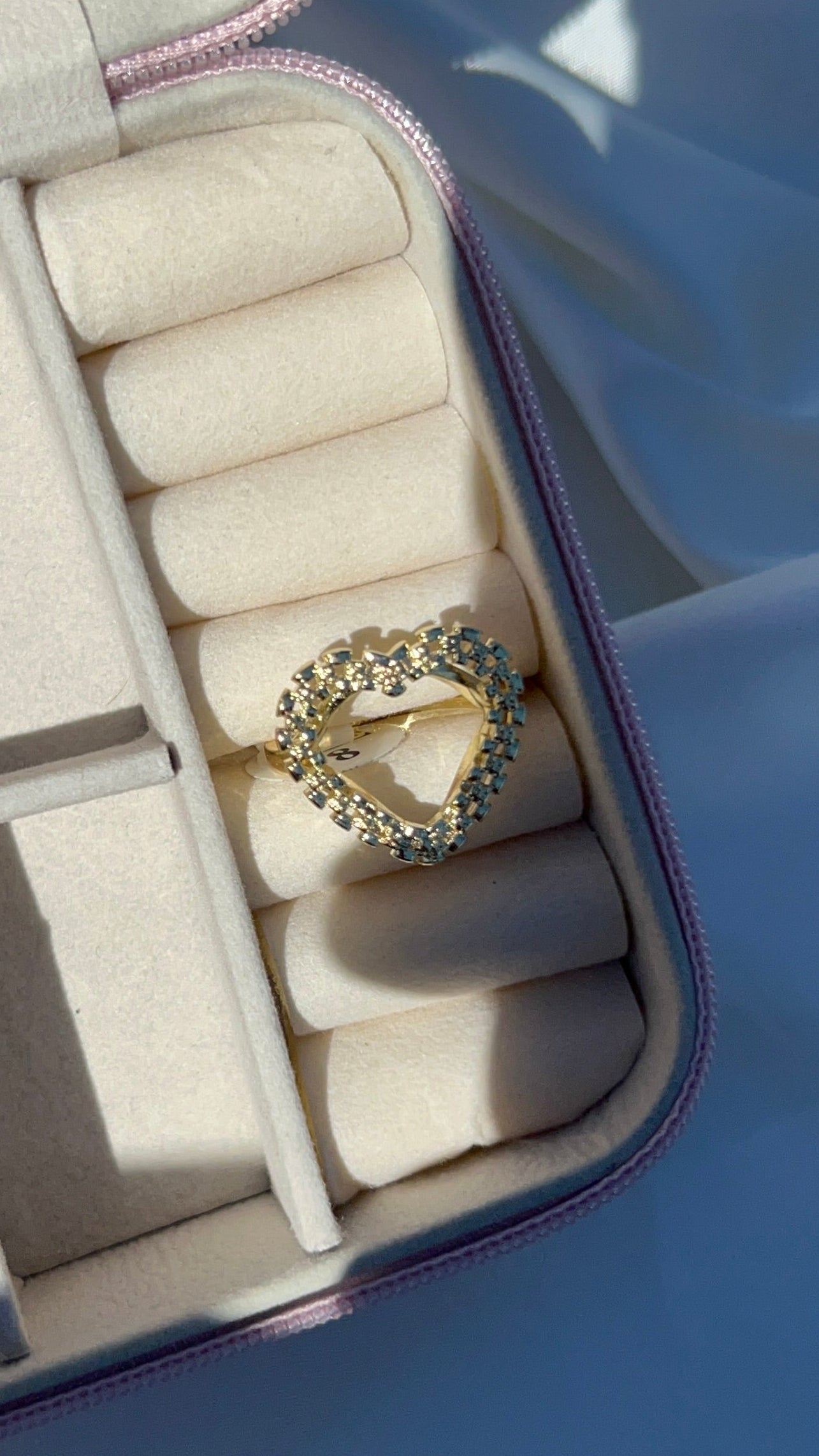 Heart Rolex ring