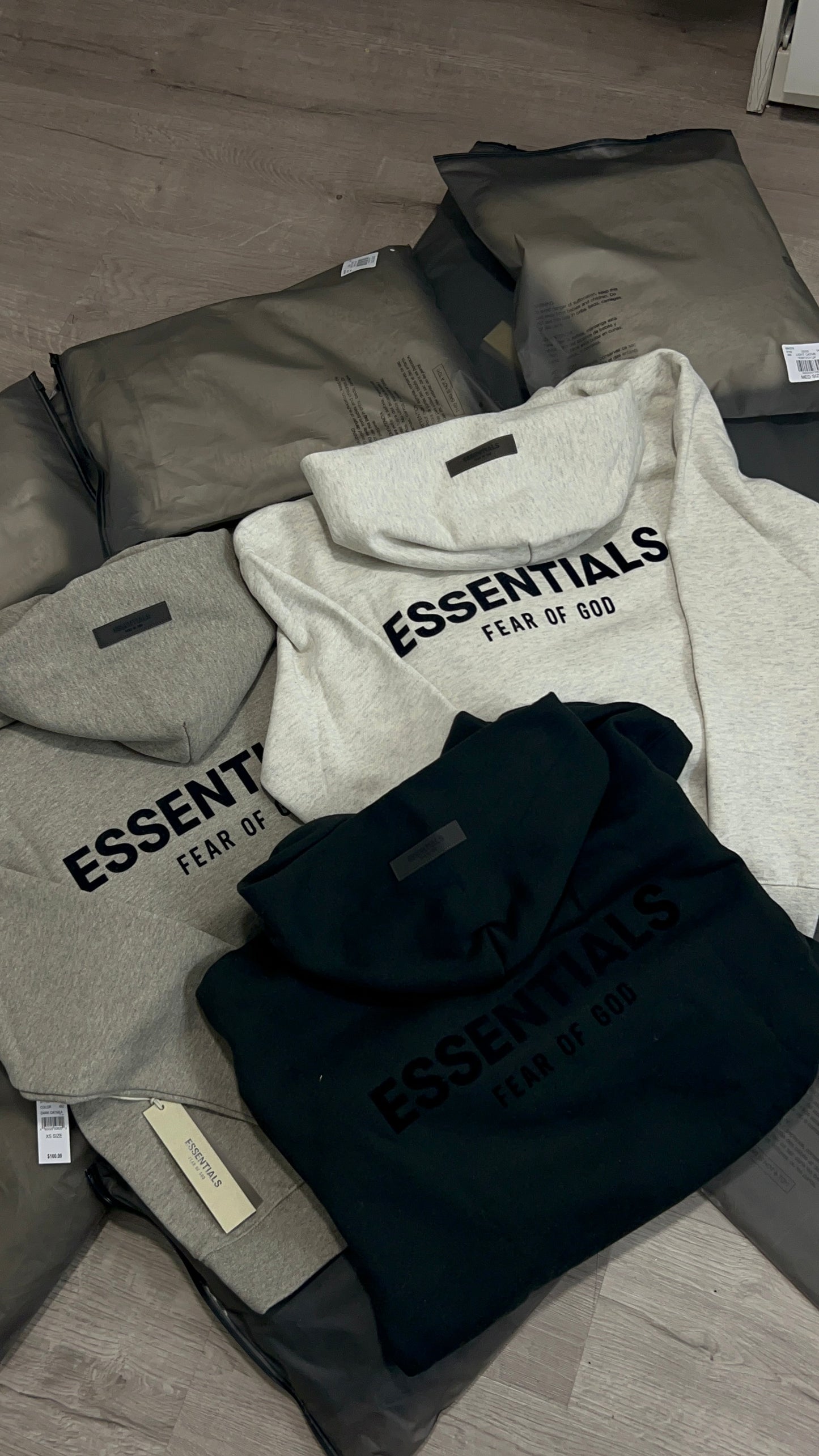 Fear of god hoodie