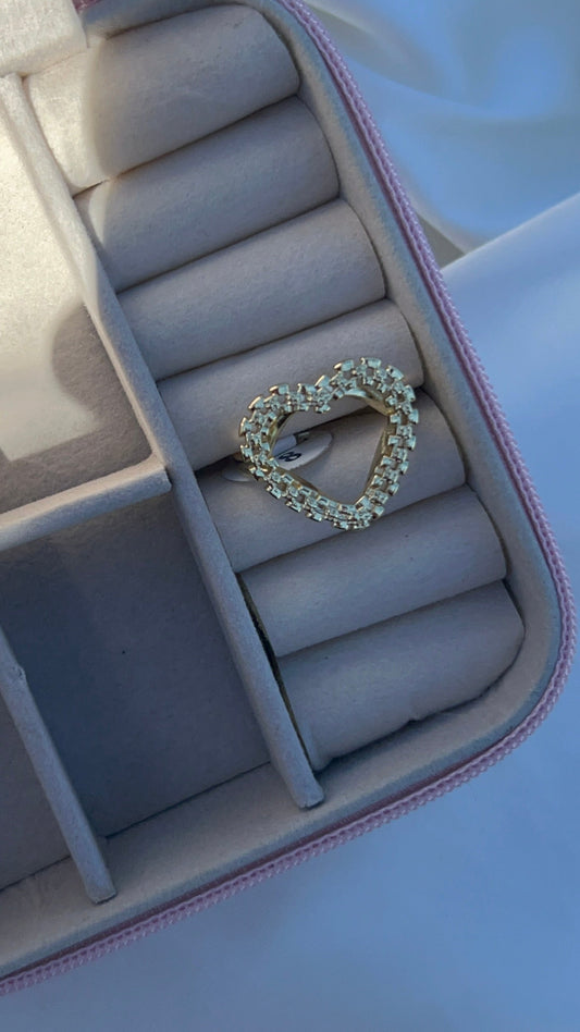 Heart Rolex ring