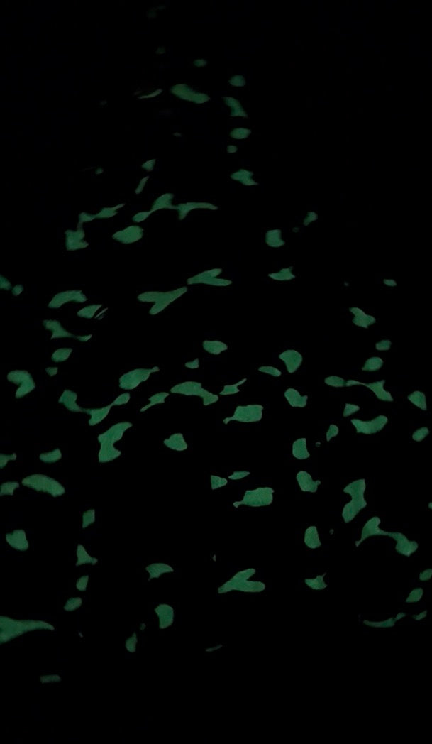 Bape city camo shark full zip up ,glow in the dark